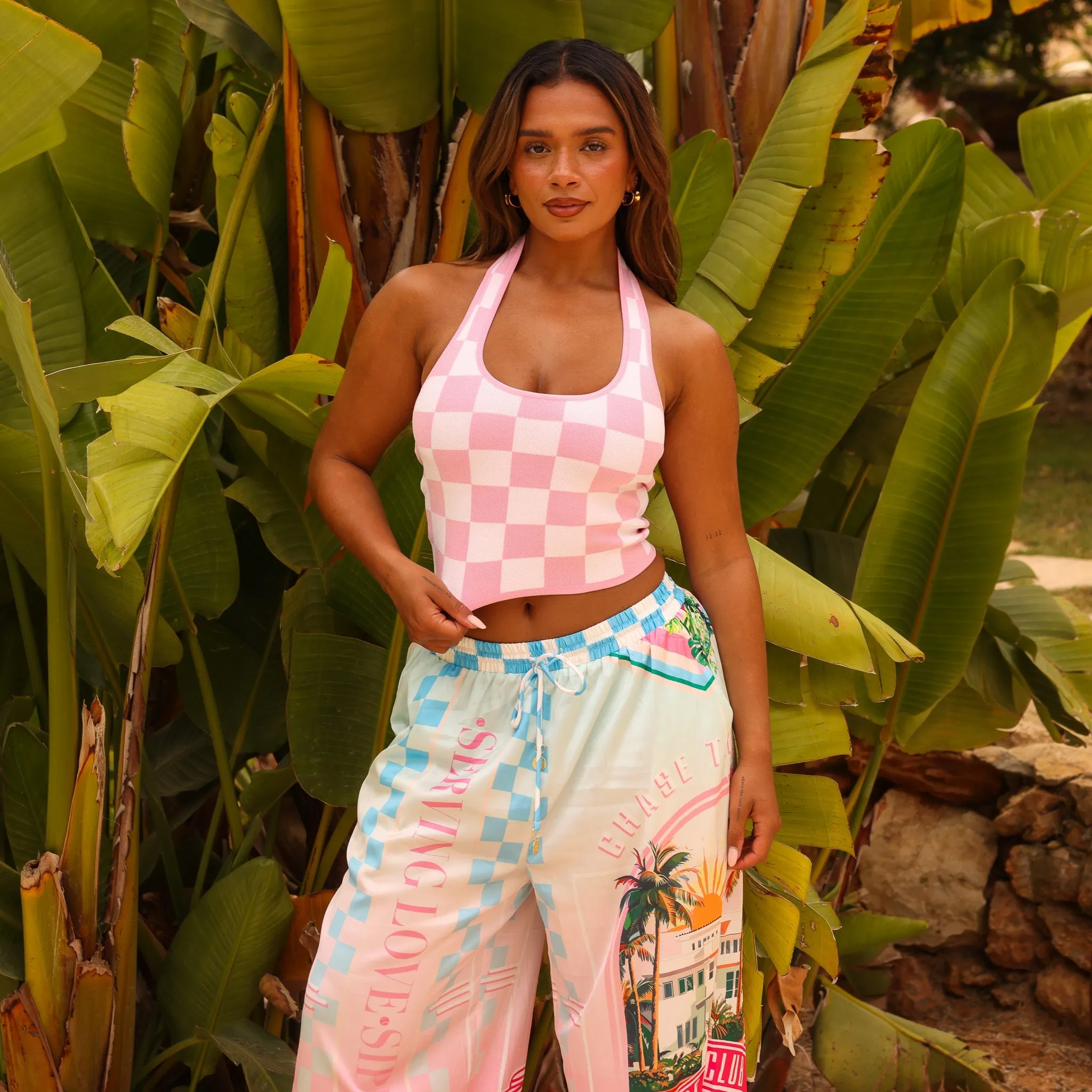 Knit Halter Tank Top - Love Match sold by Kulani Kinis product image thumbnail 2