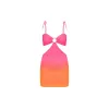 Ring Cut Out Mini Dress - Tropical Heatwave sold by Kulani Kinis