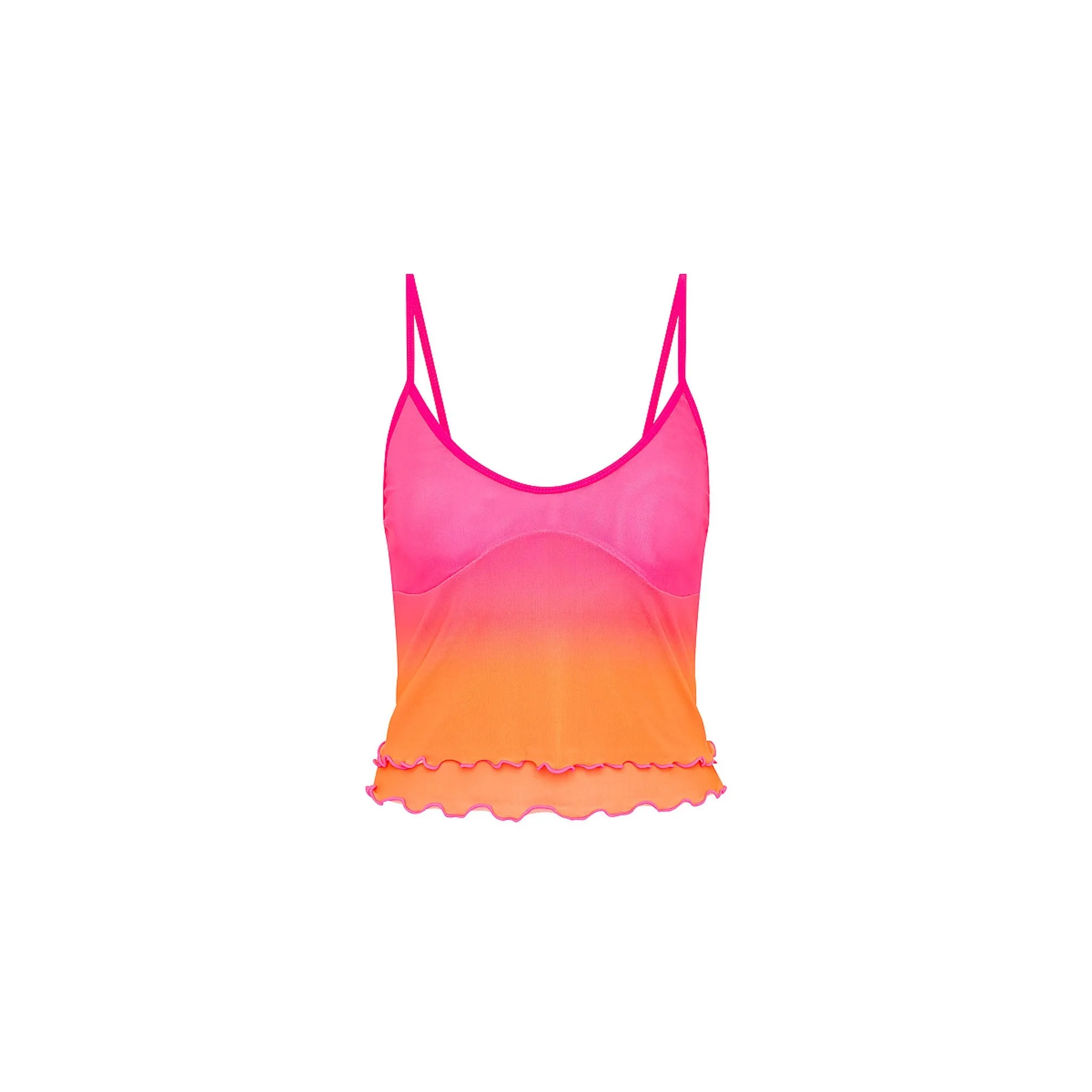 Layered Mesh Cami - Tropical Heatwave sold by Kulani Kinis