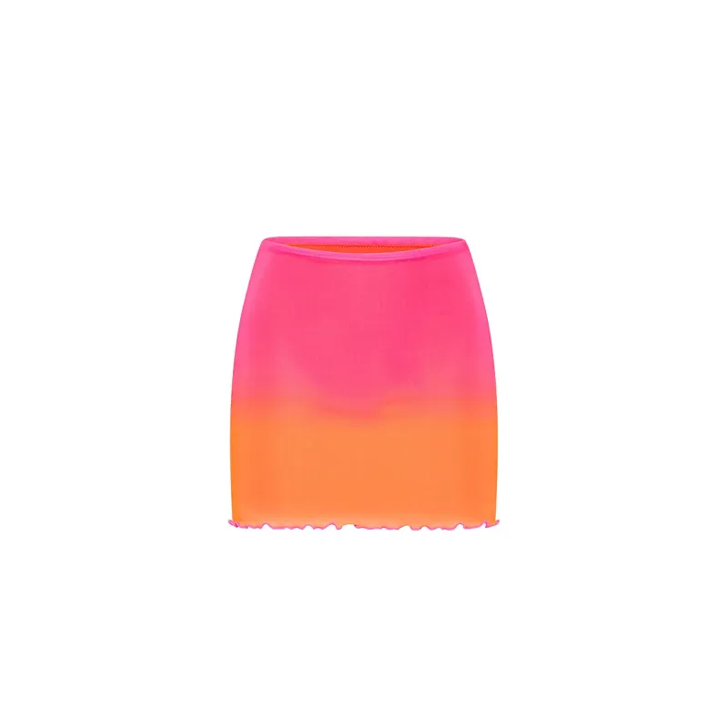 Mesh Mini Skirt - Tropical Heatwave sold by Kulani Kinis