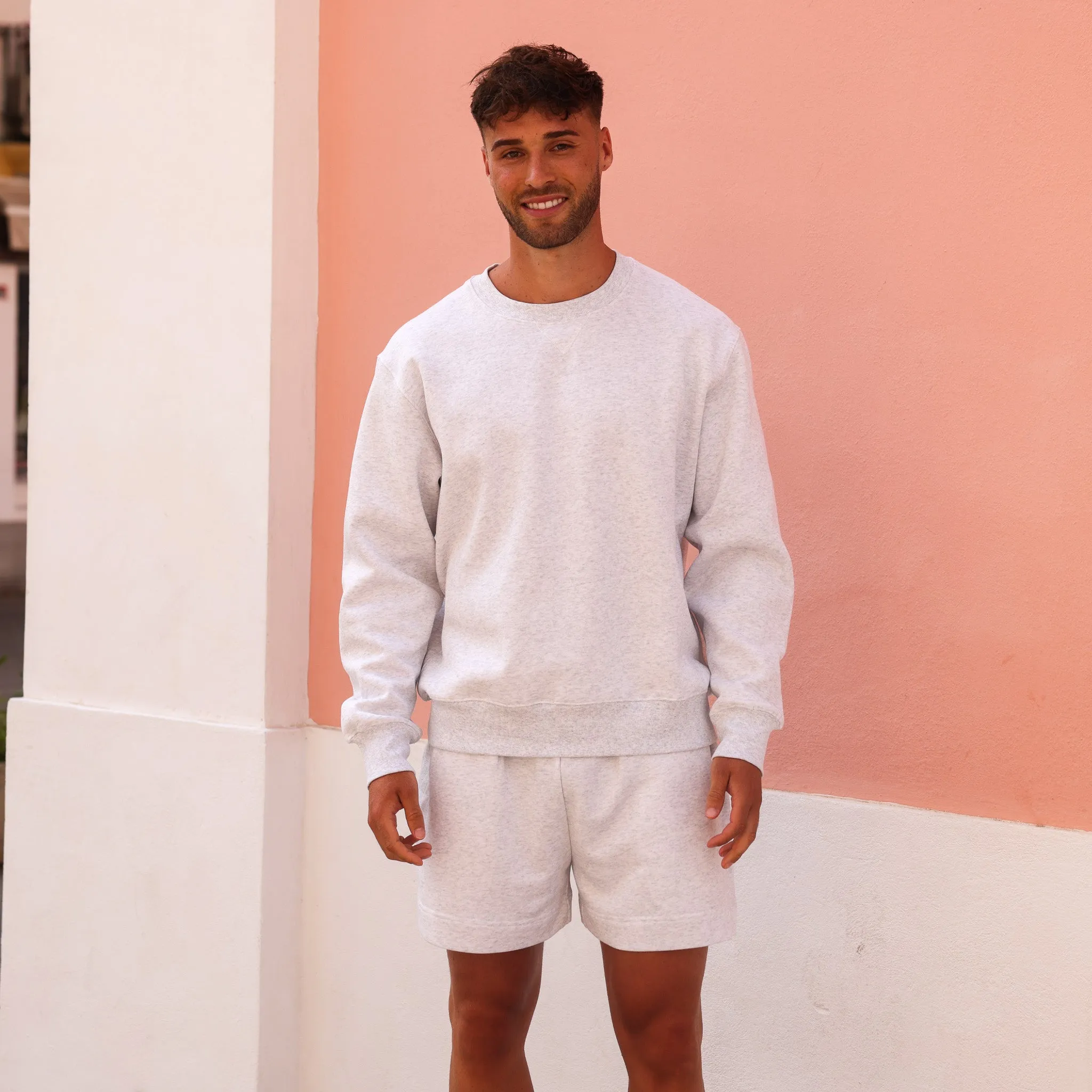 Unisex Crew Neck Sweater - Silver Stone sold by Kulani Kinis product image thumbnail 3