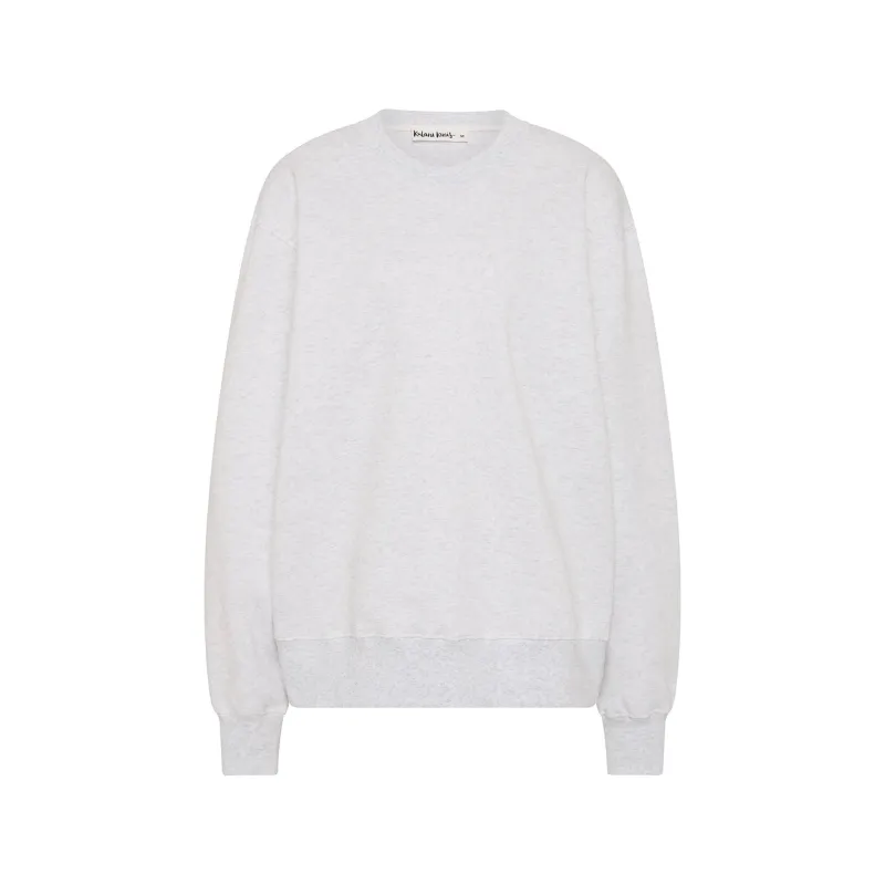 Unisex Crew Neck Sweater - Silver Stone sold by Kulani Kinis