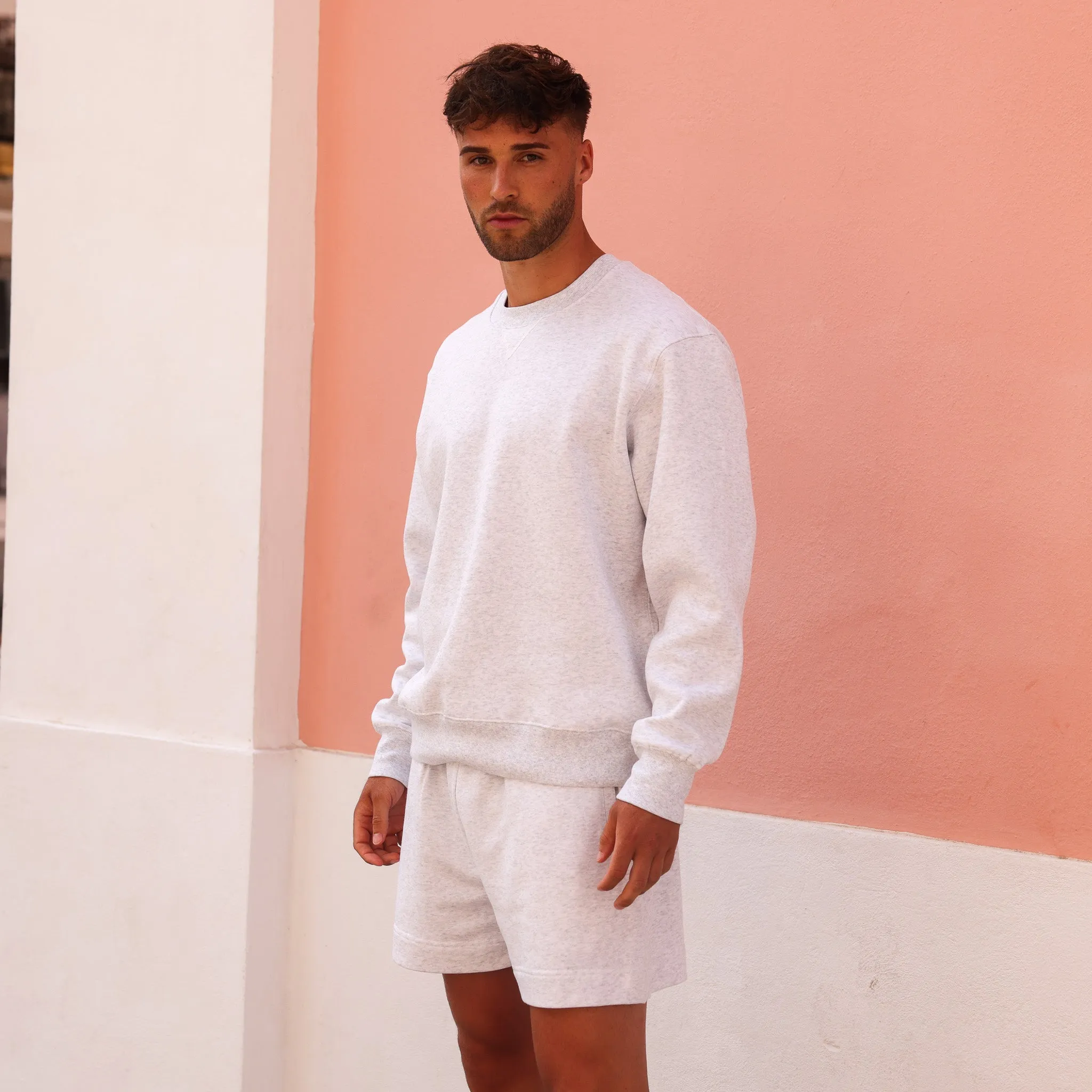 Unisex Crew Neck Sweater - Silver Stone sold by Kulani Kinis product image thumbnail 2