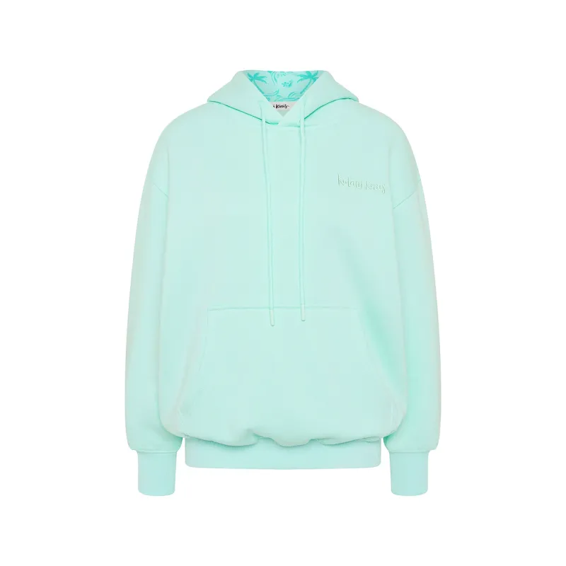 Embroidered Hoodie - Jelly Mint sold by Kulani Kinis