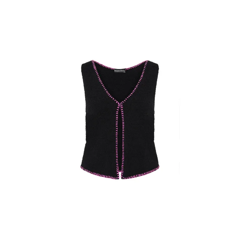 Classic Knit Vest - Black sold by Kulani Kinis
