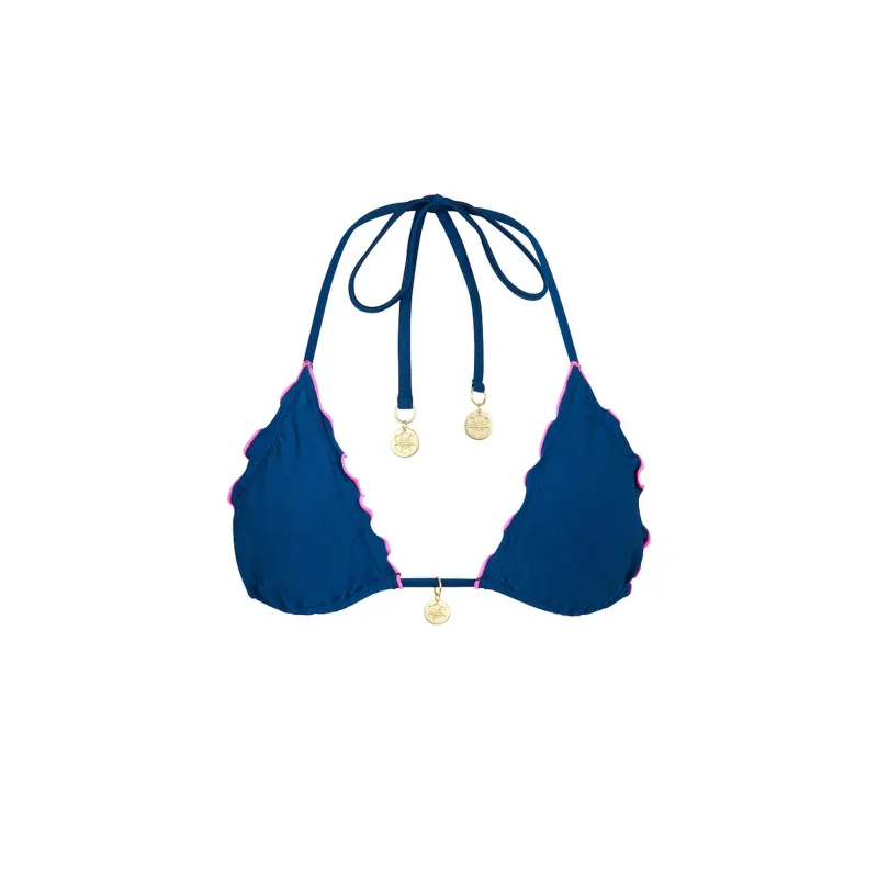 Lettuce Edge Bralette Bikini Top - Mystic Moon made by Kulani Kinis