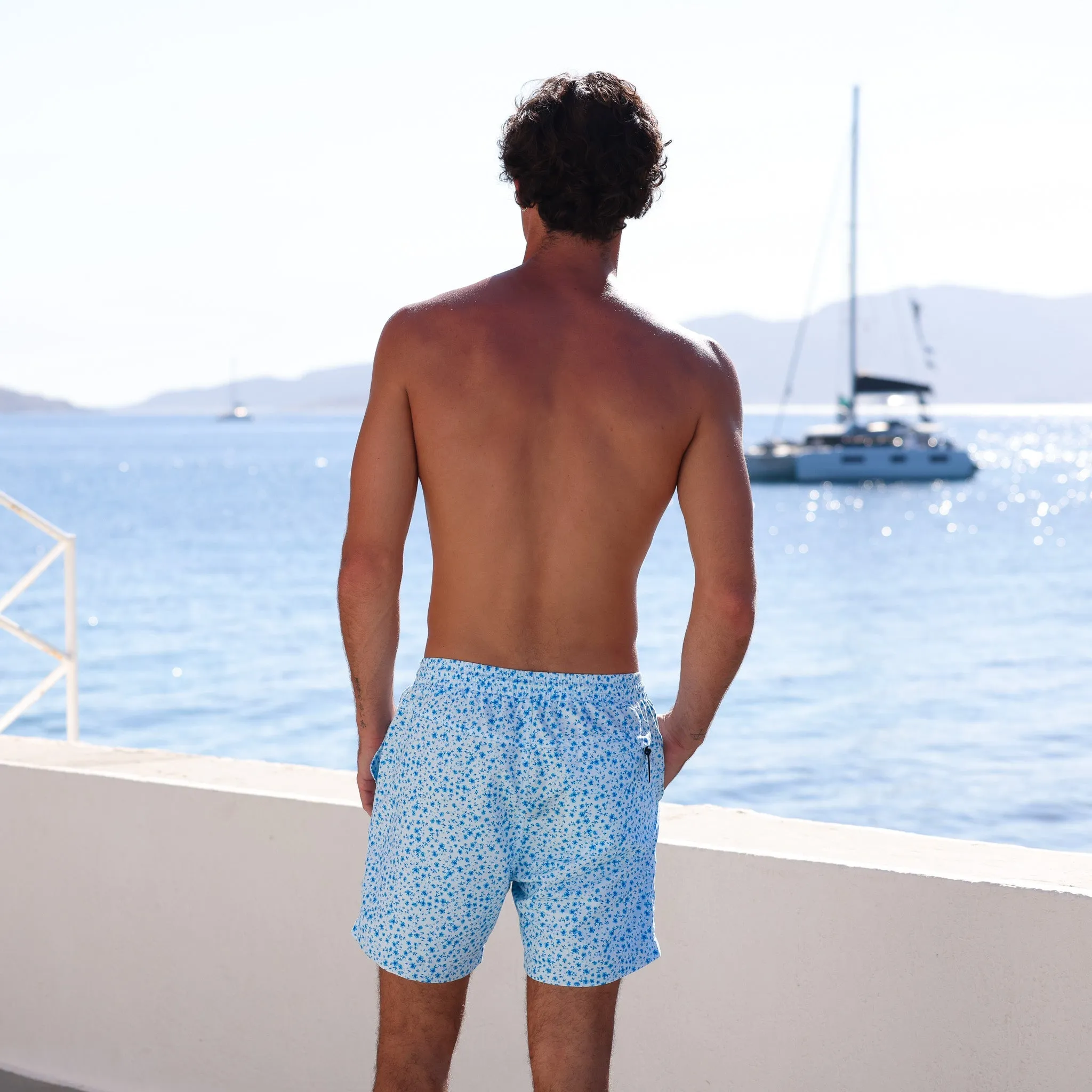Men's Swim Trunks - Dream Flower sold by Kulani Kinis product image thumbnail 5