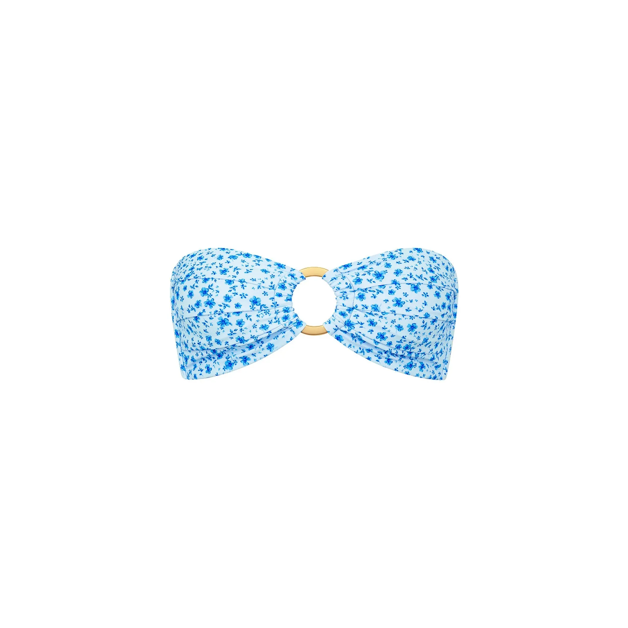 Strapless Bandeau Bikini Top - Dream Flower sold by Kulani Kinis