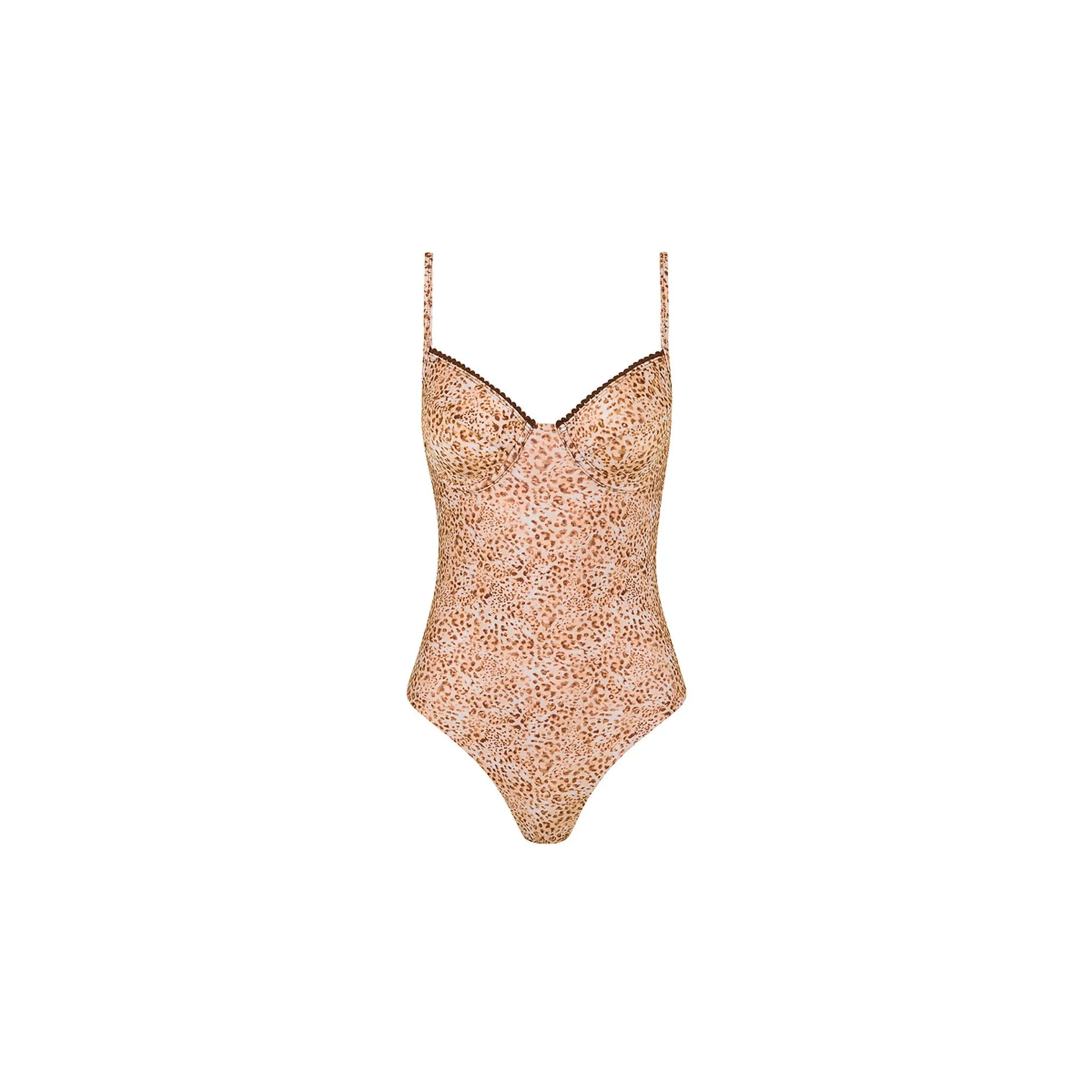 Decorative Underwire Cheeky One Piece - Wild Skies sold by Kulani Kinis