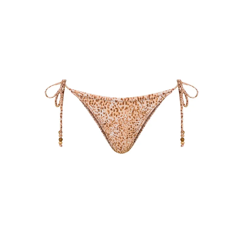Full Coverage Tie Bikini Bottom - Wild Skies sold by Kulani Kinis