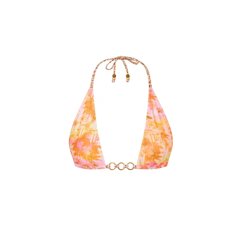 Trio Ring Triangle Bikini Top - Wild Skies sold by Kulani Kinis