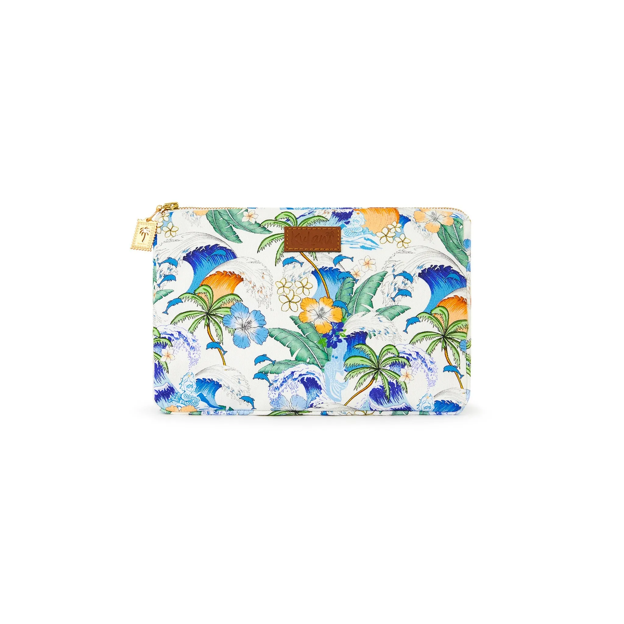 Beach Pouch - Blue Crush sold by Kulani Kinis