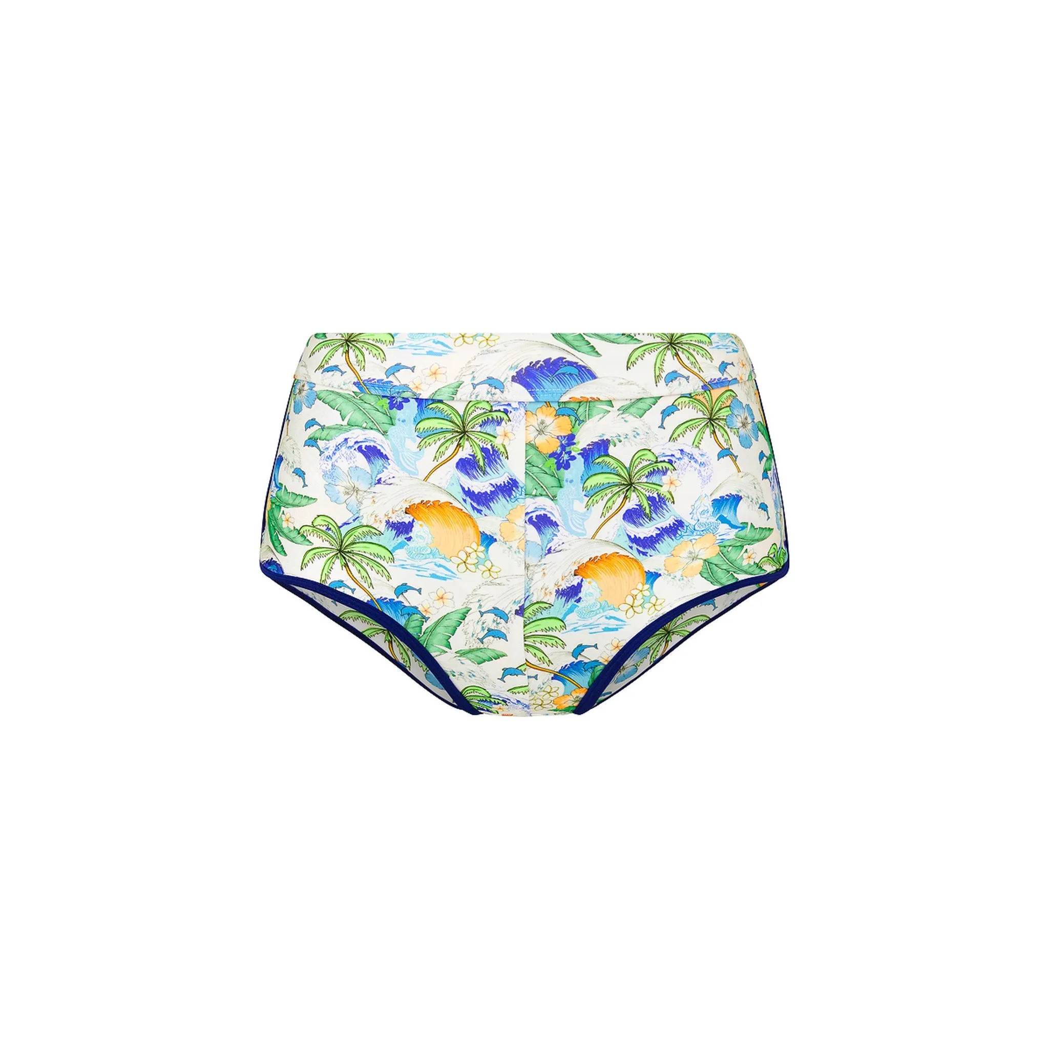 Bind Cheeky Swim Short - Blue Crush sold by Kulani Kinis