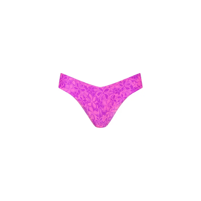 Cheeky V Bikini Bottom - Bubble Berry sold by Kulani Kinis