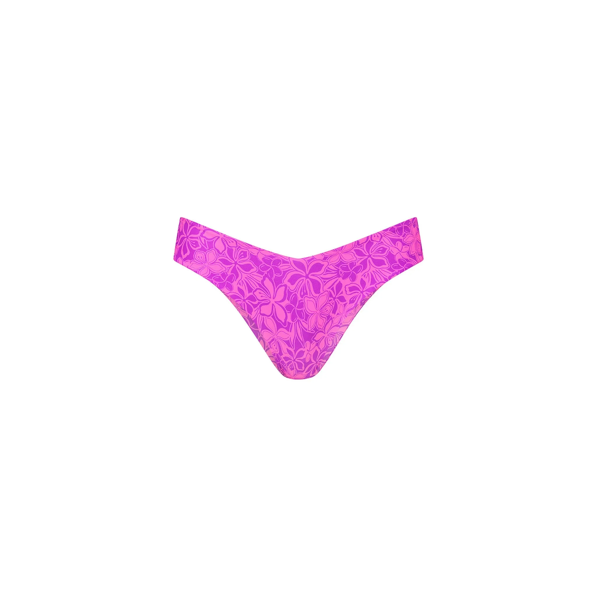 Cheeky V Bikini Bottom - Bubble Berry sold by Kulani Kinis