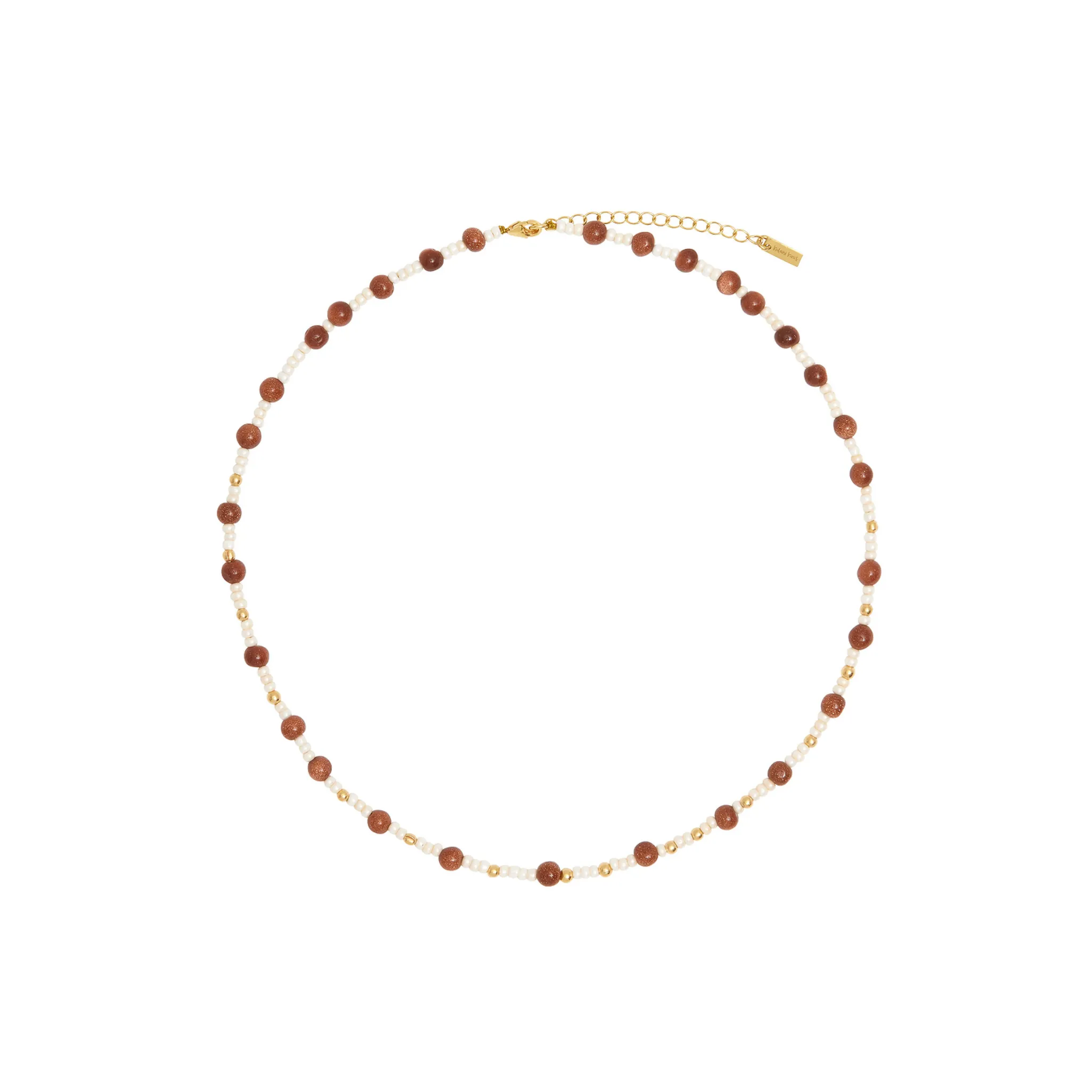 Beaded Gem Necklace - Coco sold by Kulani Kinis