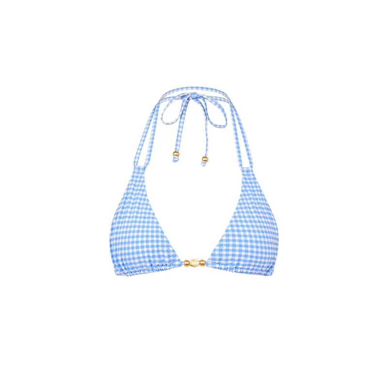 Simple Strap Halter Bikini Top - Skinny Dip sold by Kulani Kinis