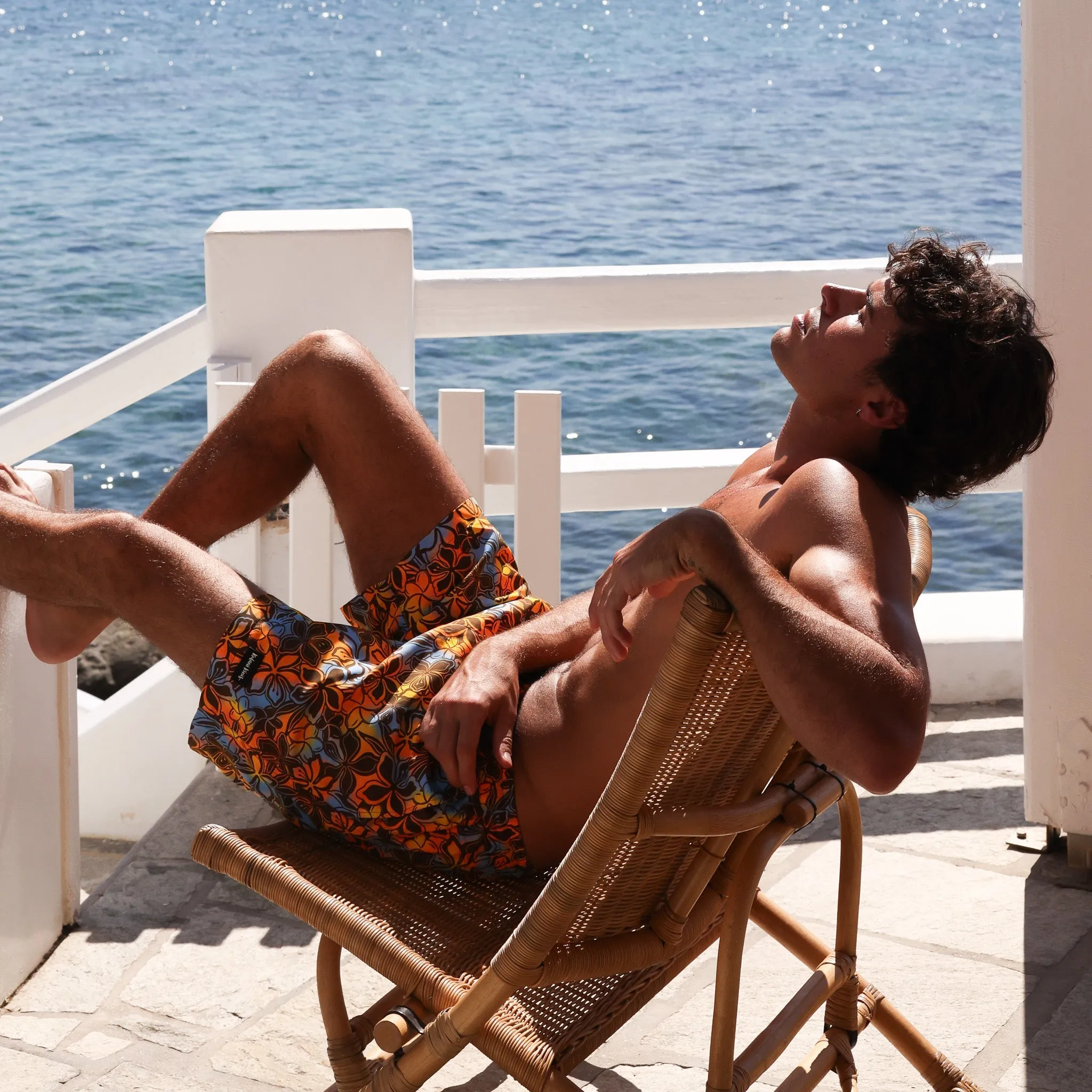 Men's Swim Trunks - Frangipani Fizz sold by Kulani Kinis product image thumbnail 5