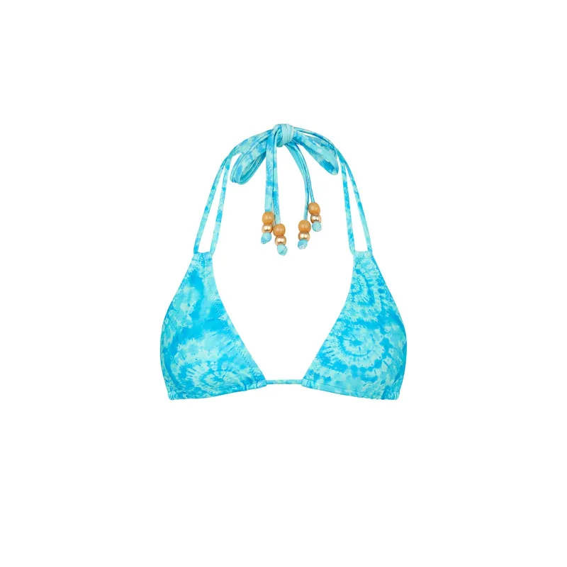 Halter Bralette Bikini Top - Starry Seas sold by Kulani Kinis