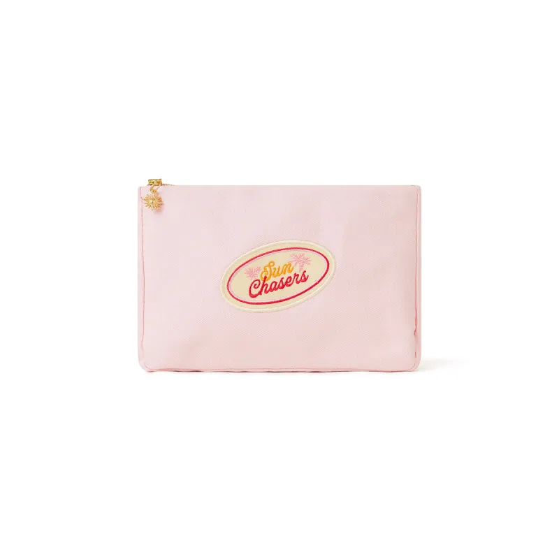 Beach Pouch - Pink Prosecco sold by Kulani Kinis