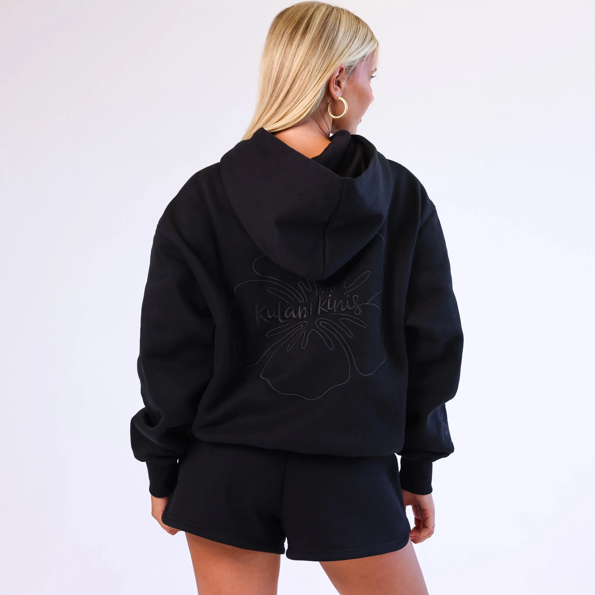Embroidered Hoodie - Twilight Black sold by Kulani Kinis product image thumbnail 4