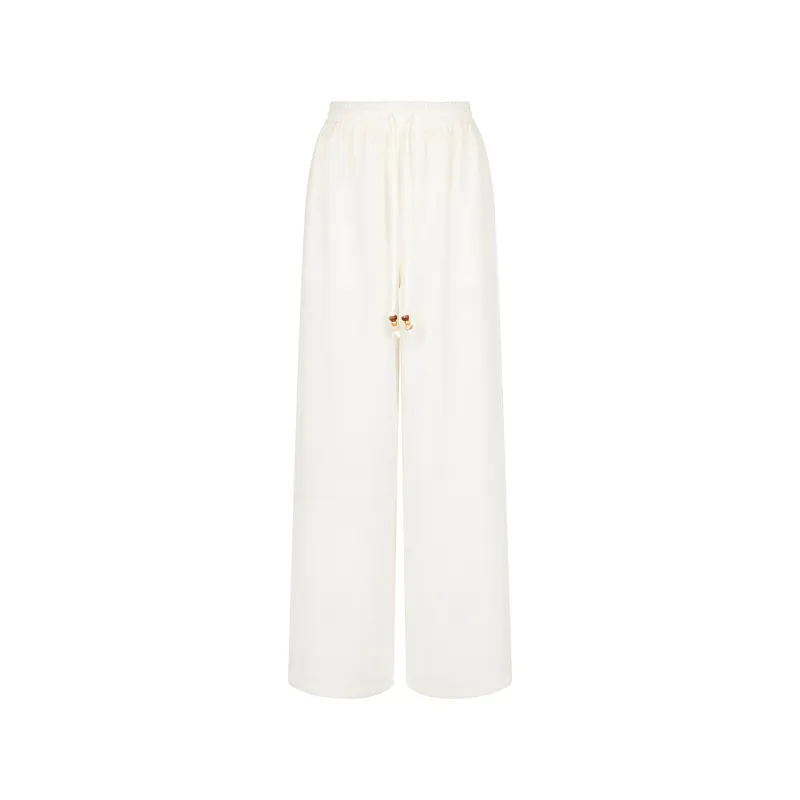 Drawstring Summer Pants - Whipped White sold by Kulani Kinis