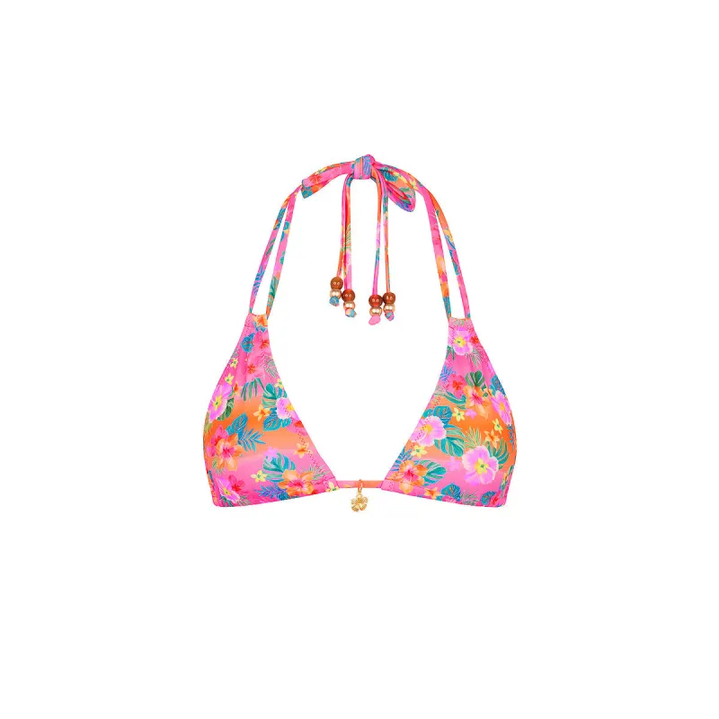 Halter Bralette Bikini Top - Summer Glow sold by Kulani Kinis