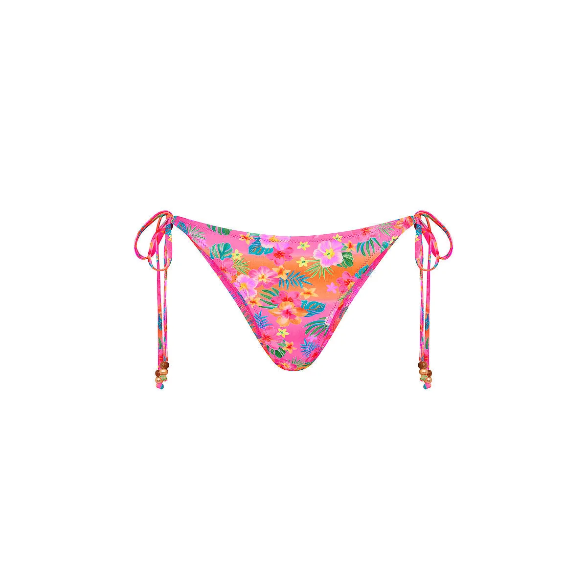Full Coverage Tie Bikini Bottom - Summer Glow sold by Kulani Kinis