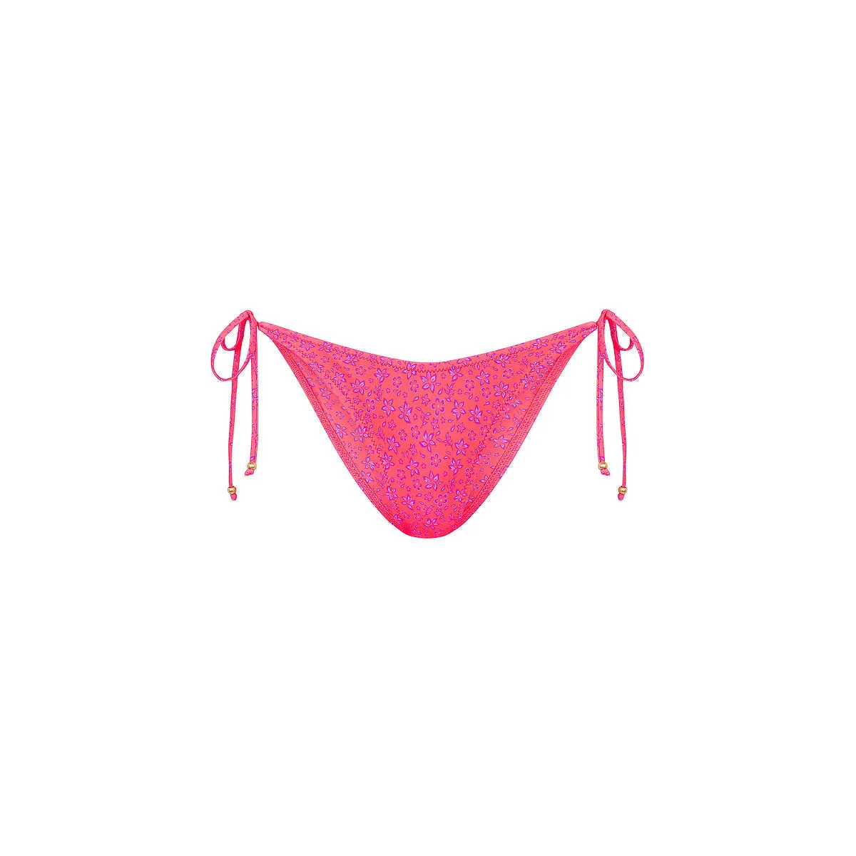 Dipped Cheeky Tie Bikini Bottom - Kiss Me sold by Kulani Kinis