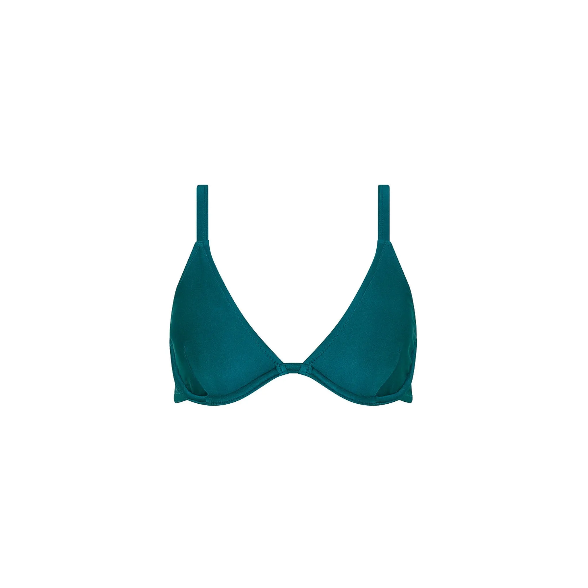Underwire Triangle D+ Cup Bikini Top - Laguna Haze sold by Kulani Kinis