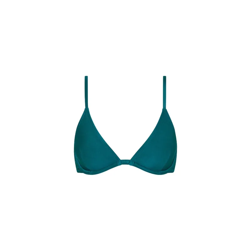 Underwire Triangle B-C Cup Bikini Top - Laguna Haze sold by Kulani Kinis