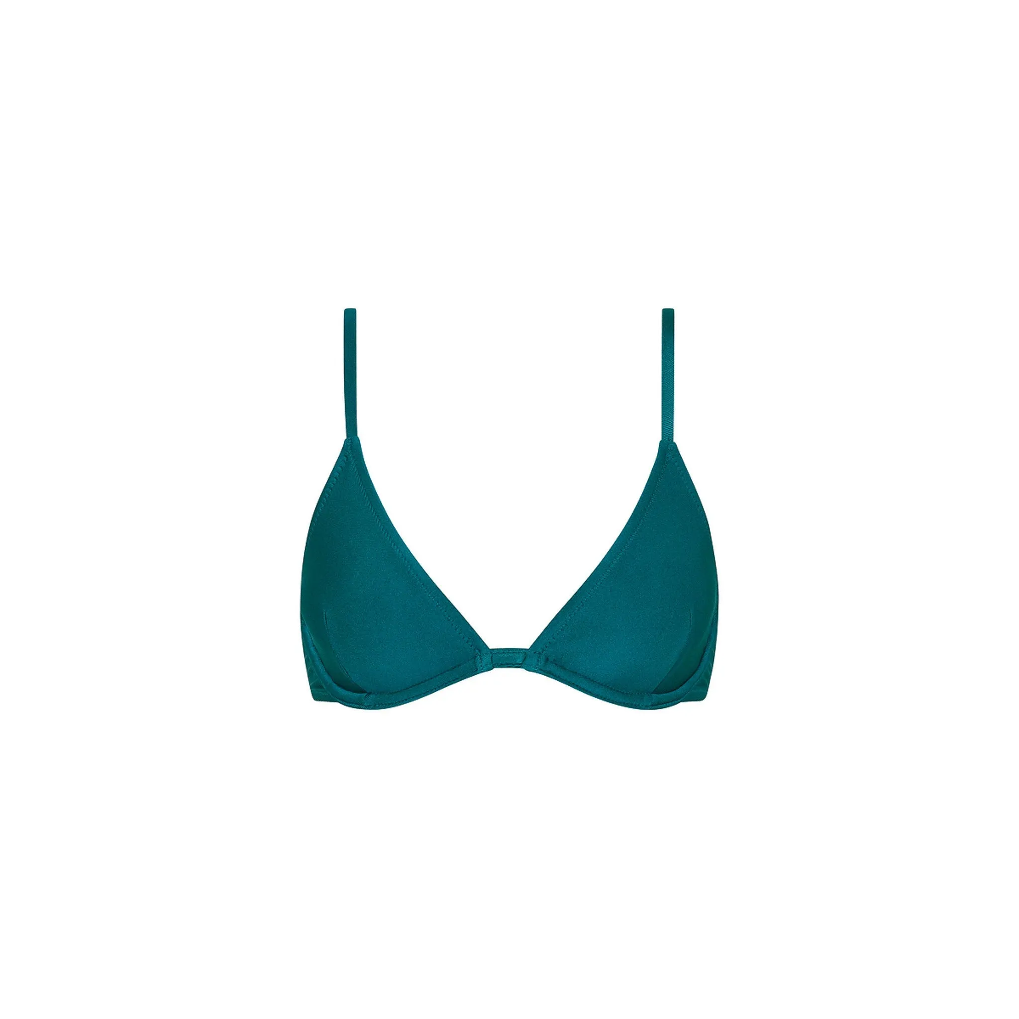 Underwire Triangle B-C Cup Bikini Top - Laguna Haze sold by Kulani Kinis