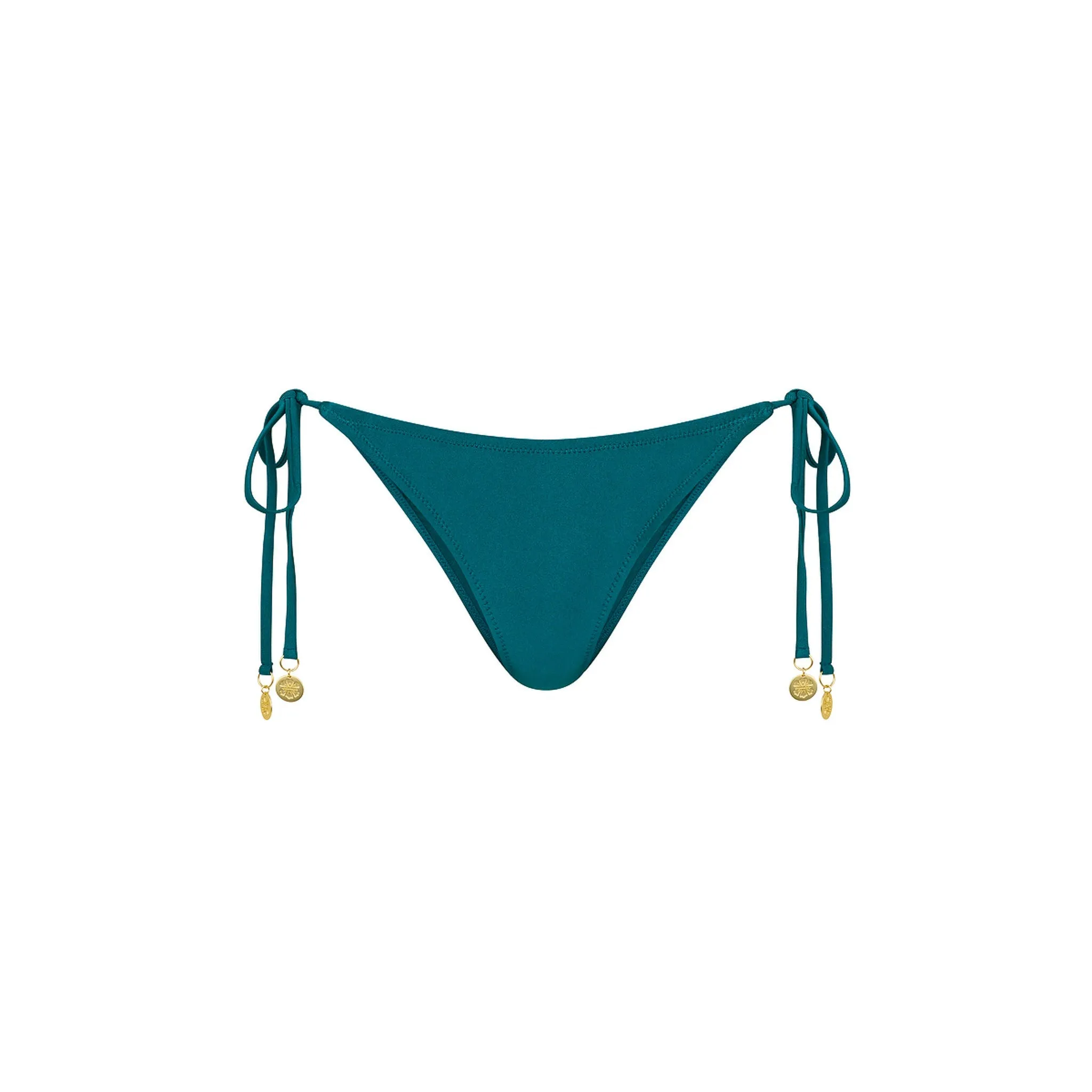 Full Coverage Tie Bikini Bottom - Laguna Haze sold by Kulani Kinis
