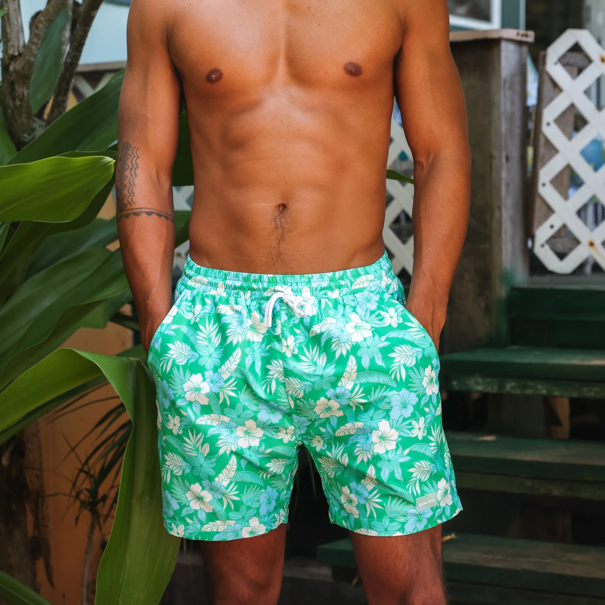 Men's Swim Trunks - Barefoot Breeze sold by Kulani Kinis product image thumbnail 4