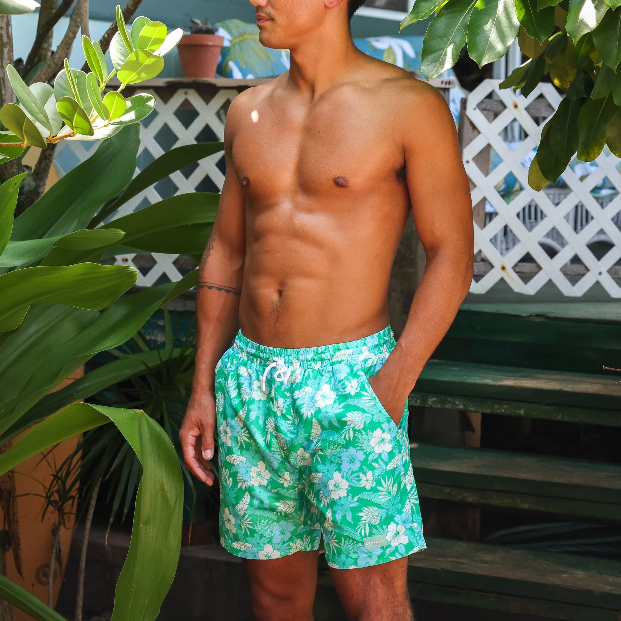 Men's Swim Trunks - Barefoot Breeze sold by Kulani Kinis product image thumbnail 3
