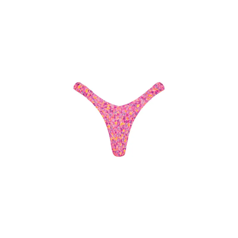 Retro Y Thong Bikini Bottom - Gelato Bloom sold by Kulani Kinis