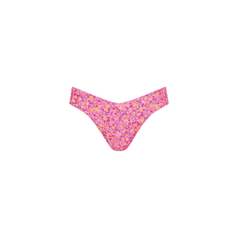 Cheeky V Bikini Bottom - Gelato Bloom sold by Kulani Kinis