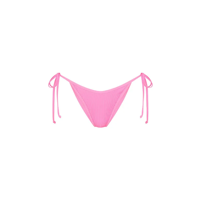 Bind Dipped Cheeky Tie Bikini Bottom - Fairy Floss sold by Kulani Kinis