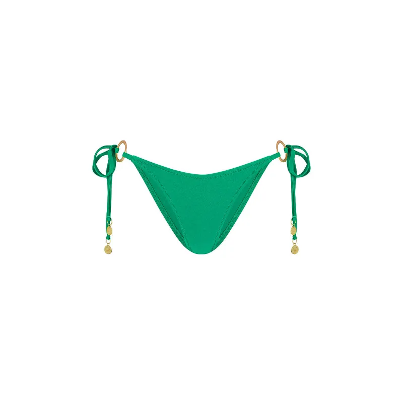Ring Cheeky Tie Bikini Bottom - Island Lush sold by Kulani Kinis