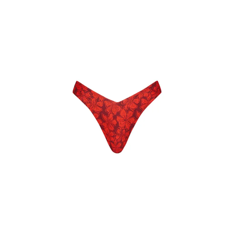 Y Cheeky Bikini Bottom - Sassy Sangria sold by Kulani Kinis