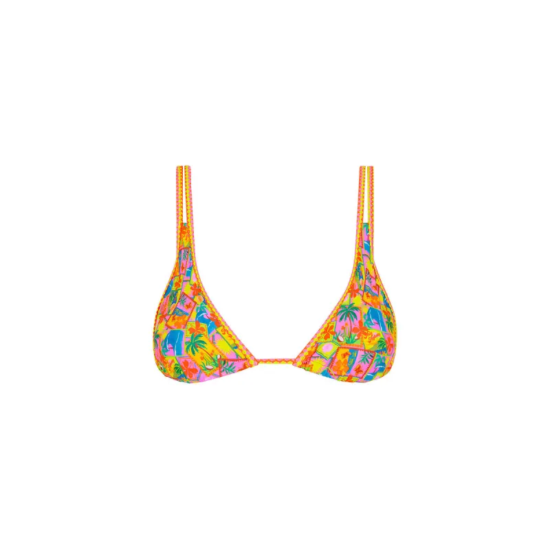 Twin Strap Bralette Bikini Top - Sunshine Snaps sold by Kulani Kinis