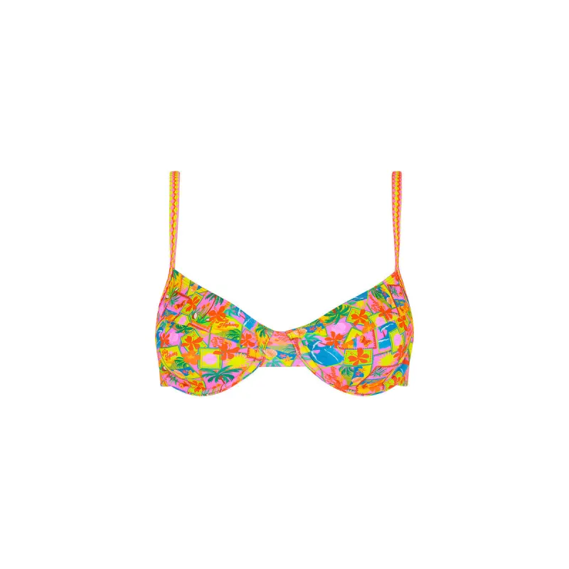 Ditzy Underwire Bra Bikini Top - Sunshine Snaps sold by Kulani Kinis