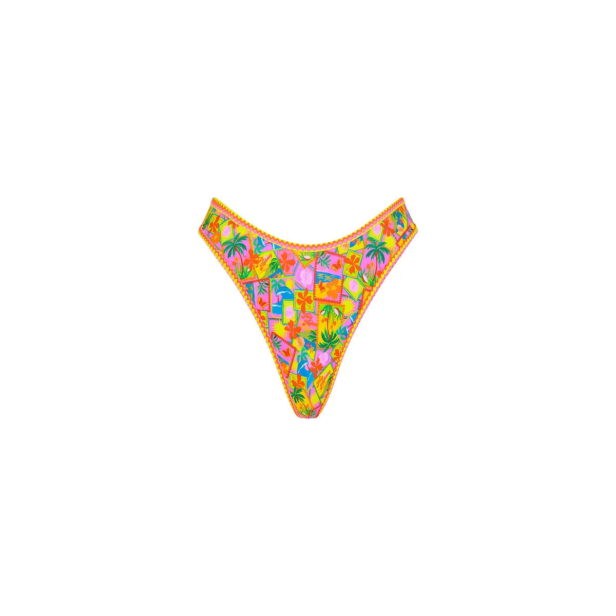 High Leg Thong Bikini Bottom - Sunshine Snaps sold by Kulani Kinis