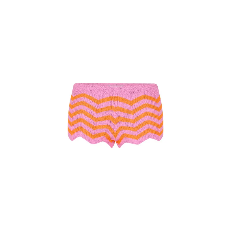 Chevron Knit Micro Short - Sundrenched made by Kulani Kinis