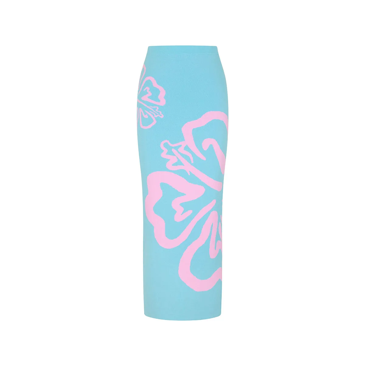 Knit Midi Skirt - Island Sky sold by Kulani Kinis