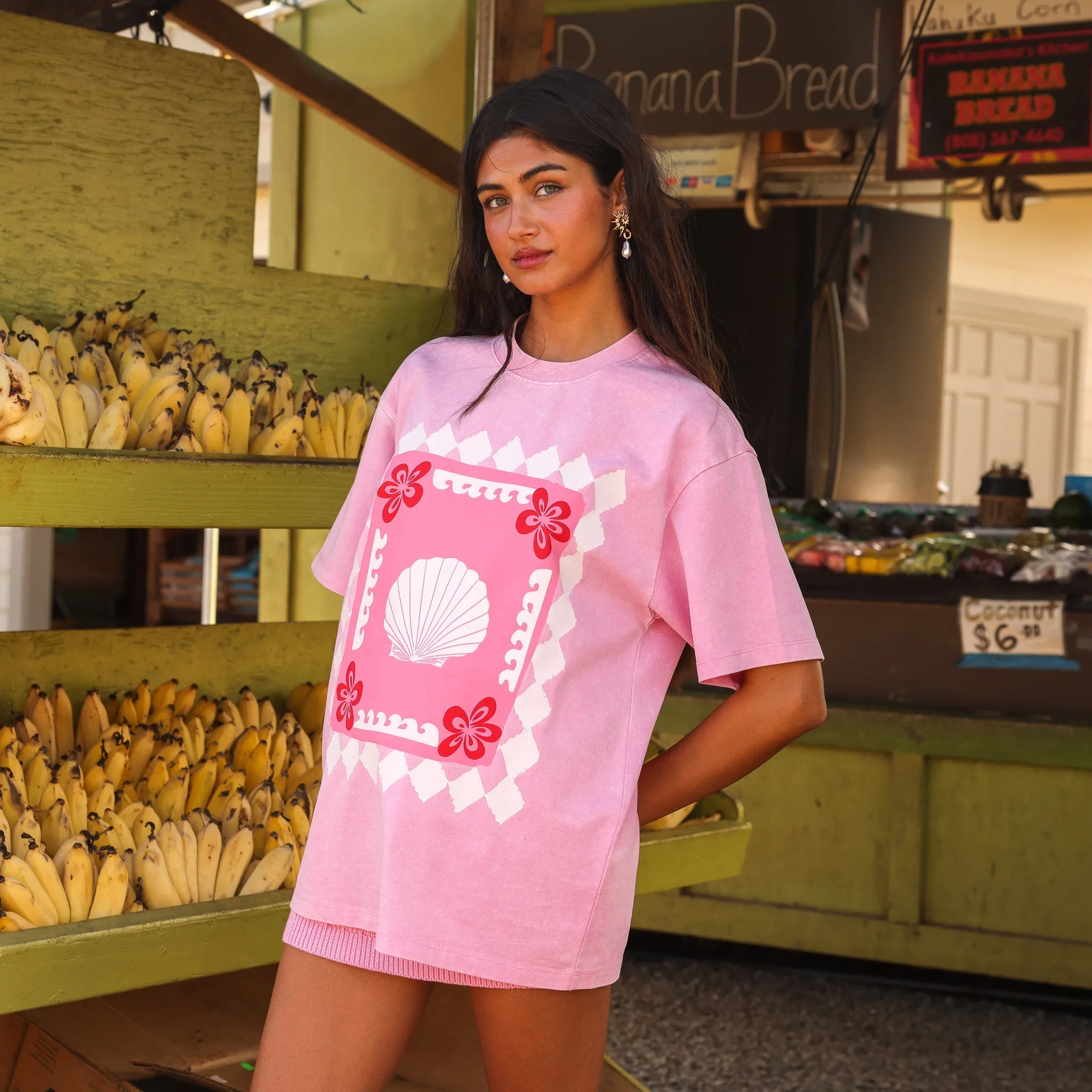 Boyfriend Tee - Shell Beach sold by Kulani Kinis product image thumbnail 2