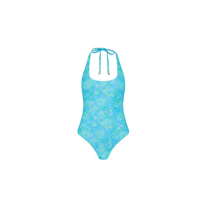 Scoop Halter Cheeky One Piece - Stargaze made by Kulani Kinis