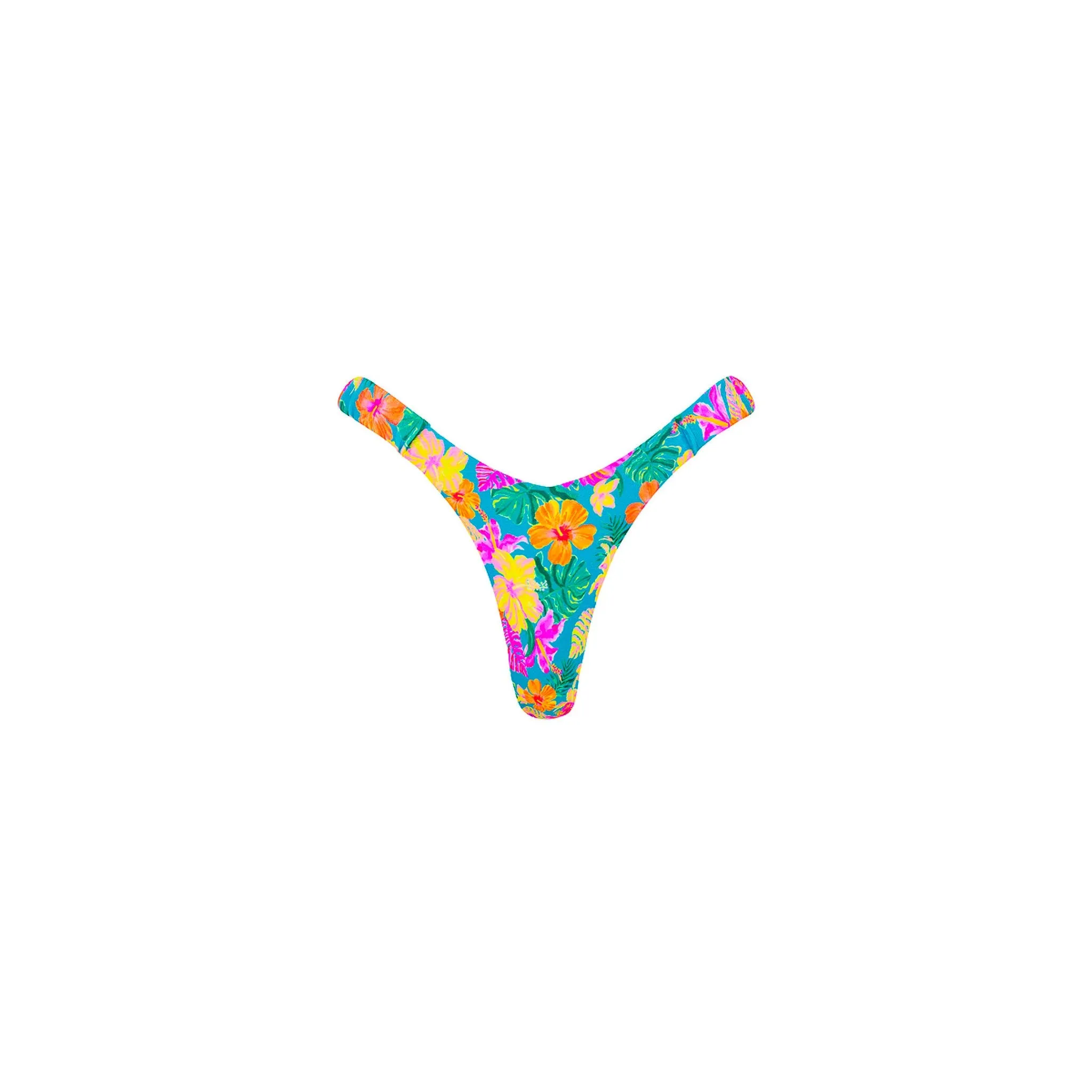 Retro Y Thong Bikini Bottom - Paradise Pop sold by Kulani Kinis