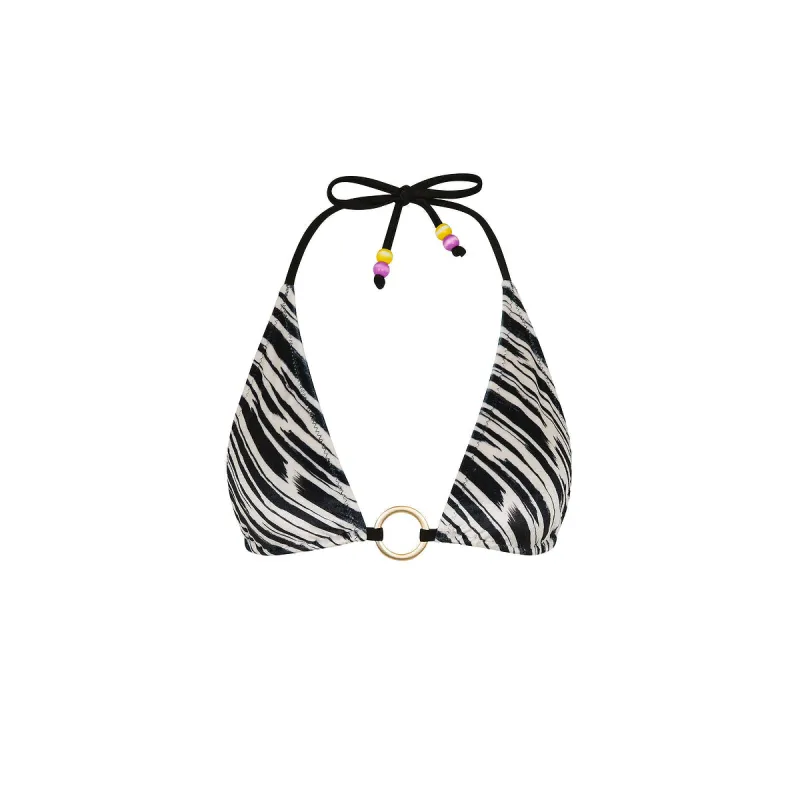 Ring Halter Bikini Top - Wild Honey made by Kulani Kinis