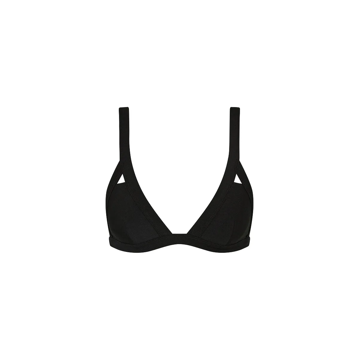 Wide Bind Triangle Bikini Top - Twilight Black sold by Kulani Kinis